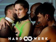 3 Different Angles of GANGBANG BLISS - Slimthick Brunette Feeds Her Wet Pussy With Multipe Cocks