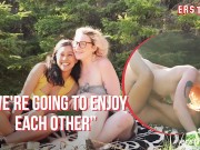 Ersties - Hanna & Jin Take Things Outdoors For a Hot Lesbian Sex Session