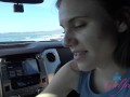 GFE Date with sexy Rose Carter roadhead and mounted up riding POV