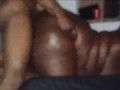FREAKY DARK SKIN BBW GETS HER BIG  BOOTY BEAT IN!!!!!!!!!!!!