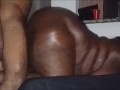 FREAKY DARK SKIN BBW GETS HER BIG  BOOTY BEAT IN!!!!!!!!!!!!