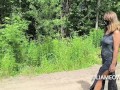 Bottomless outdoors and shop. Juli_smith_meow compilation