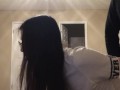 Hot Chinese UCSD international girl gets fucked and cum on face during zoom lecture