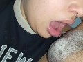 blowjob licking drooling saliva, she is perfect sucking, perverse🍆💦🤤😋😵🥛💦💦💦💦🤤😋😋😋🥛🥛🥛