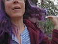 Nerdy Faery Standing Jeans Piss One Handed POV Blooper