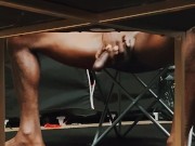 Camera catches BIG DICK male jacking off! Twitter: CesarBellaBish