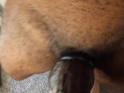 FPOV You get your throat fucked by a big thick buldging cum blasing BBC