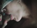Blind folded milf turning me on with a delicious blowjob, hard fuck in next vid!
