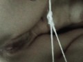 Vintage Edit Continuation of blow job and couch fuck, inside delicious pussy cum & dripping