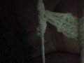 Vintage Edit Continuation of blow job and couch fuck, inside delicious pussy cum & dripping