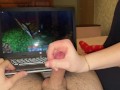 Playing Minecraft with Stepsister (Long handjob and post orgasm torture)