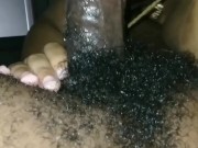 SUPER SLOPPY NUTS IN FRONT SEAT BEFORE WET MOUTH BBW THROATS BBC!!!!!!!!