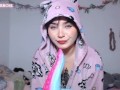 (FULL VIDEO) Squirting on a dildo wearing my favorite pijama
