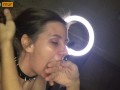 Demure Cutie - Big Dick Goes Deep in Her Throat - Lovessie