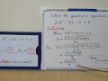 Quadratic equation 2xx-3x-6=0.[JapanMath](lesbian)