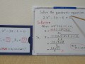 Quadratic equation 2xx-3x-6=0.[JapanMath](lesbian)