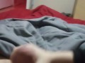 Quickie, jerks my thick veiny cock, sucks me till I cum