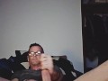 Waving my big cock in your face