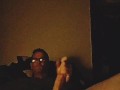 Waving my big cock in your face