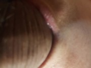 She sucked the head of my cock and my hairy balls a lot