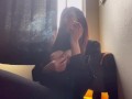 Italian Big Tits Milf Artemisia Love Hot Solo Smoke Session juicy tits big nipples LinkInBio4OF