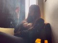 Italian Big Tits Milf Artemisia Love Hot Solo Smoke Session juicy tits big nipples LinkInBio4OF