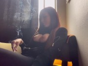 Italian Big Tits Milf Artemisia Love Hot Solo Smoke Session juicy tits big nipples LinkInBio4OF