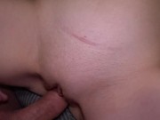 Pellysta, Young French Blonde Waits for Her Husband for an Intense Blowjob and He Explodes in Her Ti