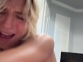 18 Year Old Gets Her FIRST Creampie While Home On College Break!!!