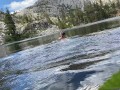 Young Nature Slut Sensually Skinny Dips in a Serene Lake | Steph in Space