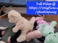 Reverse plushie orgy