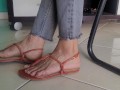 Coworkers - Sexy Feet - Working Everyday wearing different types of Shoes