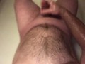 Compilation of solo male shower masturbation until I taste my cum