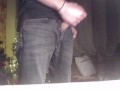 Hot Guy In Jeans Moaning/Growling Big Dick Masturbation