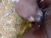 I couldn't wait for my girlfriend back so I hard to nut my self for cumshots