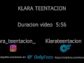 Leccion Prohibida -  saliendo delcolegio - Klara teentacion