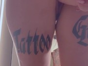 EXPLOSIVE ORGASM Near PEOPLE in a Shopping Mall Changing Room!