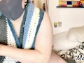 ‘Accidentally’ flashing my big boobs, ass and pubes while I tell you about my blanket