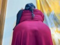Beautiful hot Stepmom Open Her Burqa & Show Her huge Ass in Saudi Arabia - Hijab & Niqab Hookup