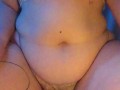 BBW bouncing on dildo