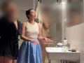 I caught my husband jerking on my Stepmom in bathroom and joined. Family use. Voyeurism