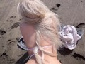 Sexy Babe with a Big Booty Gets Pounded on a New Zealand Beach