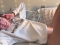 Convincing your Girlfriend to Fuck but she makes you watch instead | GFE | Loud Orgasm