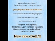 Full of piss leather leggings and boots while watching pee porn