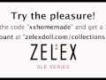 ZELEX - Realistic doll with big tits and big ass will make you forget about your ex-girlfriend!