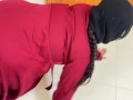 Beautiful Muslim Hot Stepmom Clean Room & try To Seduce me by Show Her Big Ass want Ass fuck from me