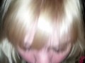 Hot Young Blonde Girlfriend Sucks My Cock and Balls