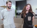 Another young couple making their porn debut! Amazing Cloe and her boyfriend