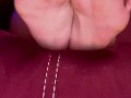 daddy do u want to cum all over my feet?