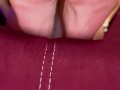 daddy do u want to cum all over my feet?